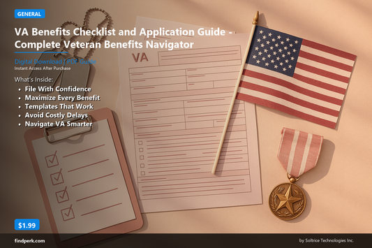 VA Benefits Checklist and Application Guide - Complete Veteran Benefits Navigator