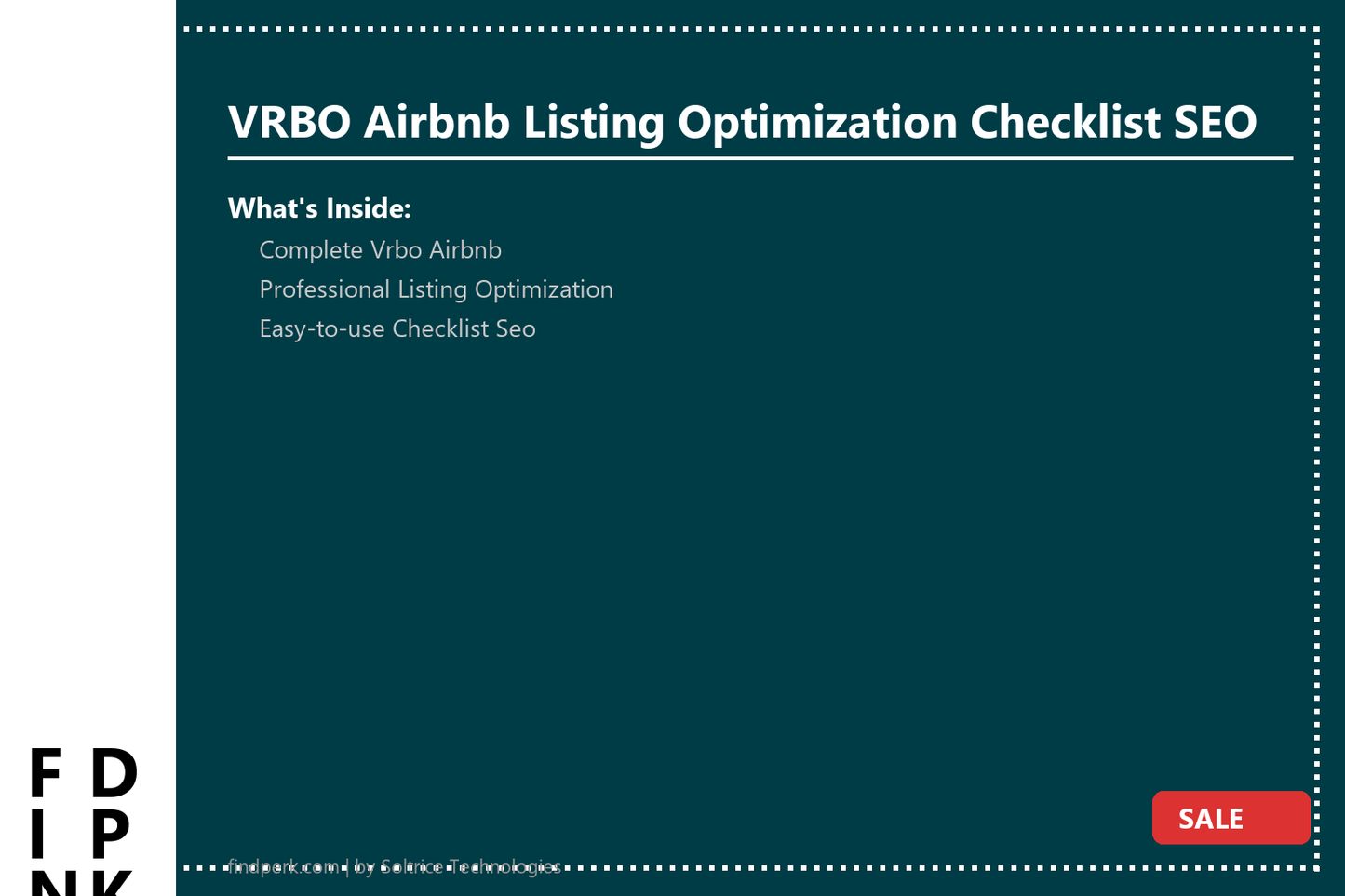 VRBO Airbnb Listing Optimization Checklist SEO