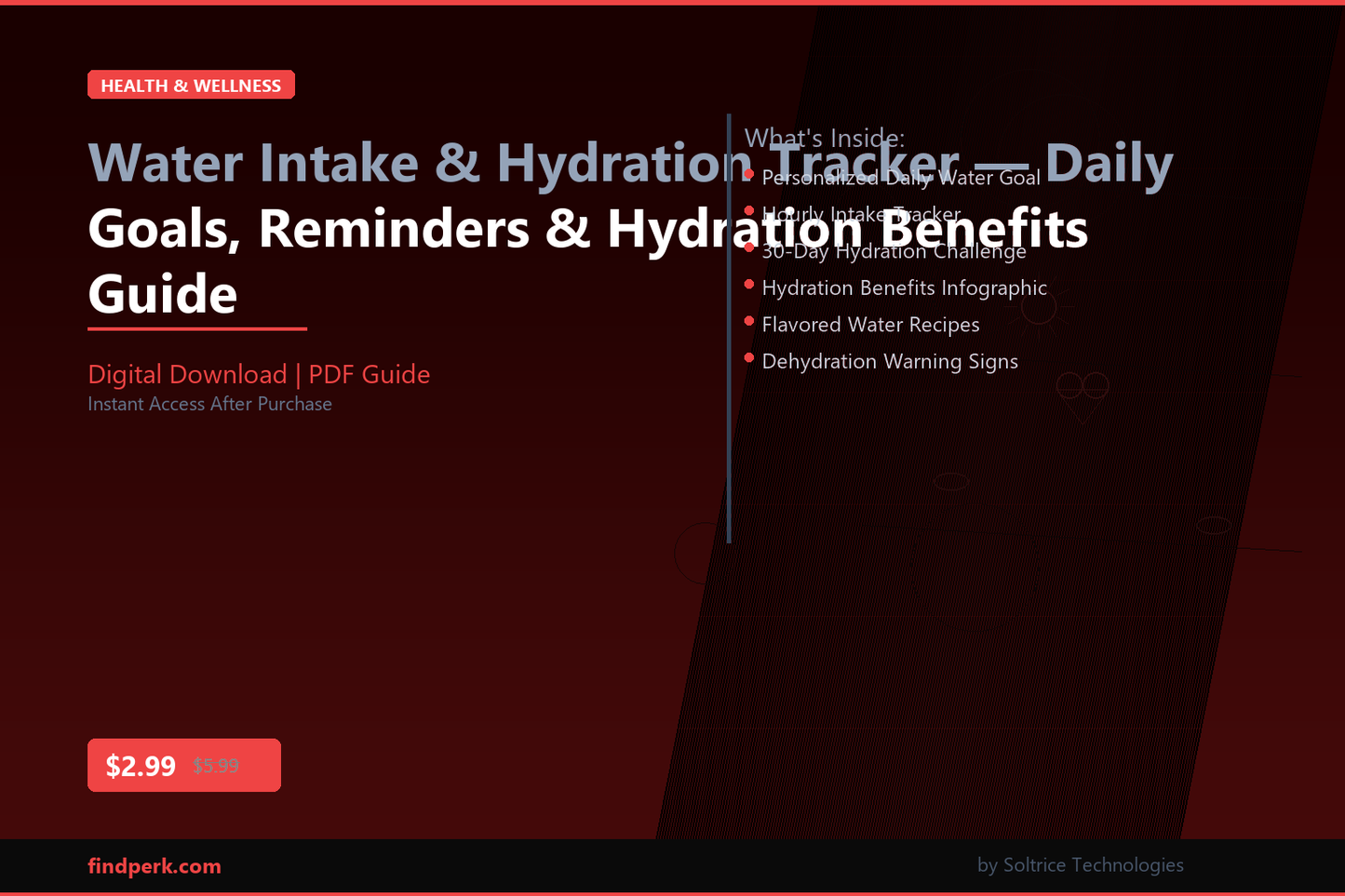Water Intake & Hydration Tracker — Daily Goals, Reminders & Hydration Benefits Guide