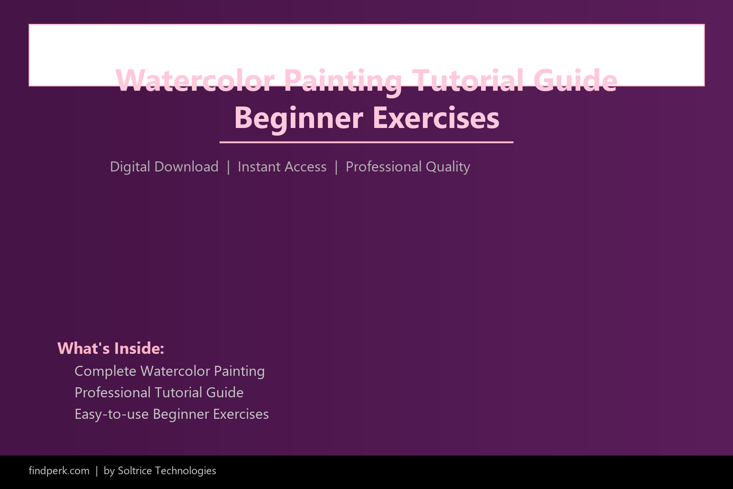 Watercolor Painting Tutorial Guide Beginner Exercises