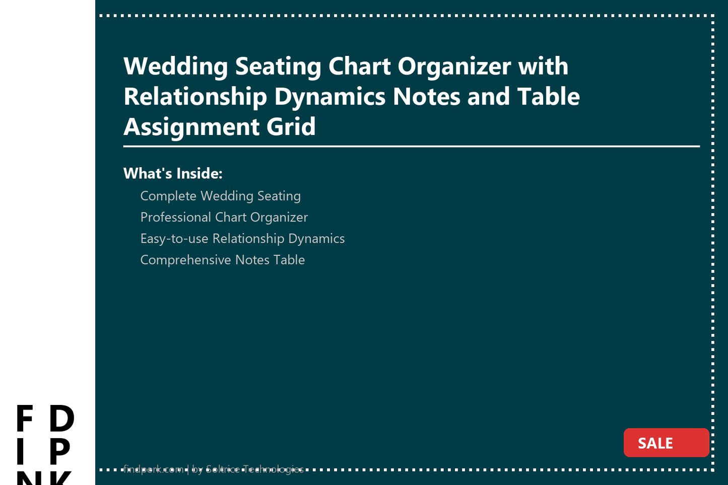 Wedding Seating Chart Organizer with Relationship Dynamics Notes and Table Assignment Grid