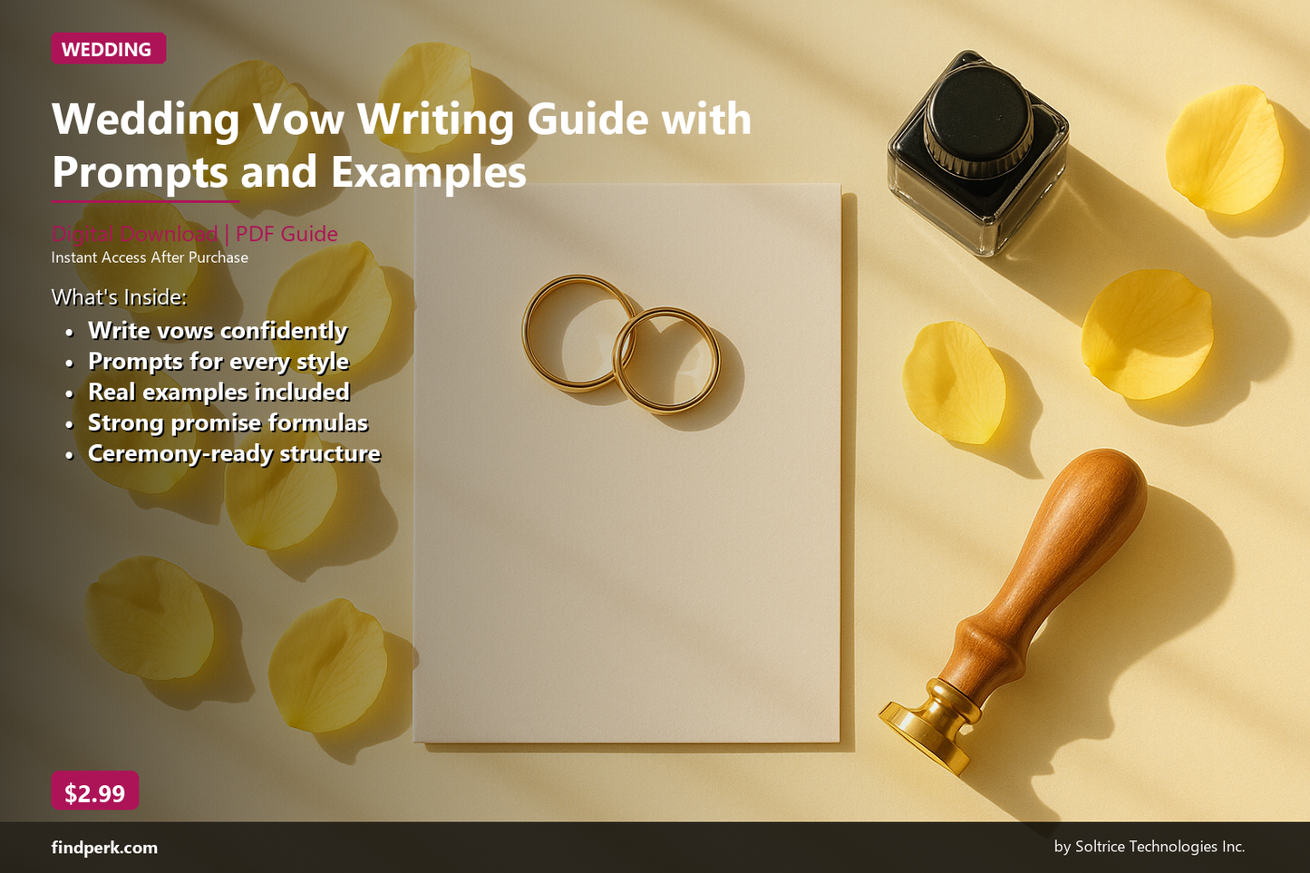 Wedding Vow Writing Guide with Prompts and Examples