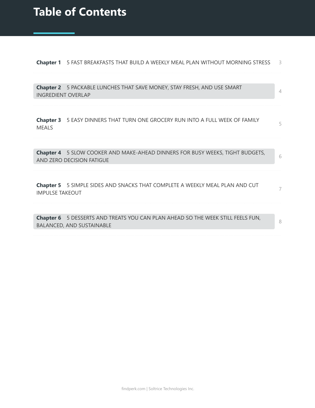 Weekly Meal Planner + Grocery List