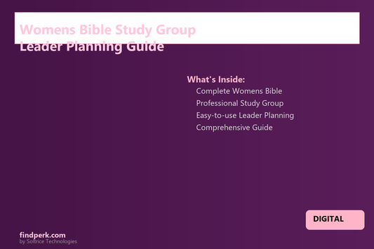 Womens Bible Study Group Leader Planning Guide