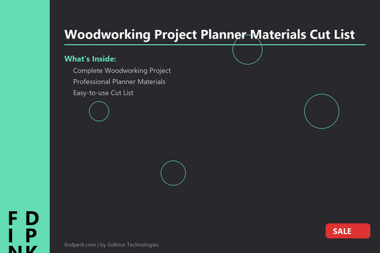 Woodworking Project Planner Materials Cut List