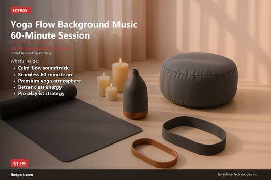 Yoga Flow Background Music 60-Minute Session