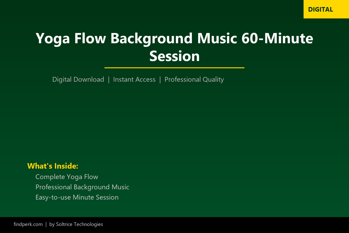 Yoga Flow Background Music 60-Minute Session