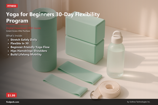 Yoga for Beginners 30-Day Flexibility Program