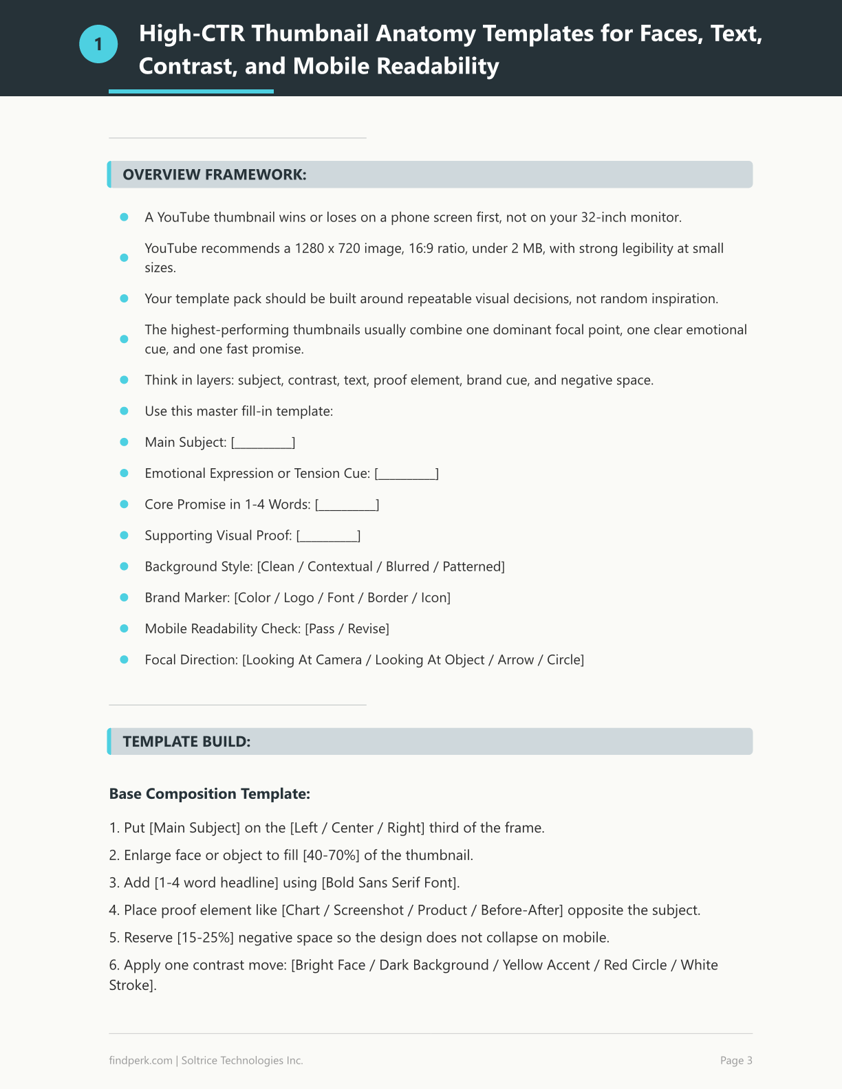 YouTube Thumbnail Design Template Pack (50 Templates) for Maximum Click-Through Rate