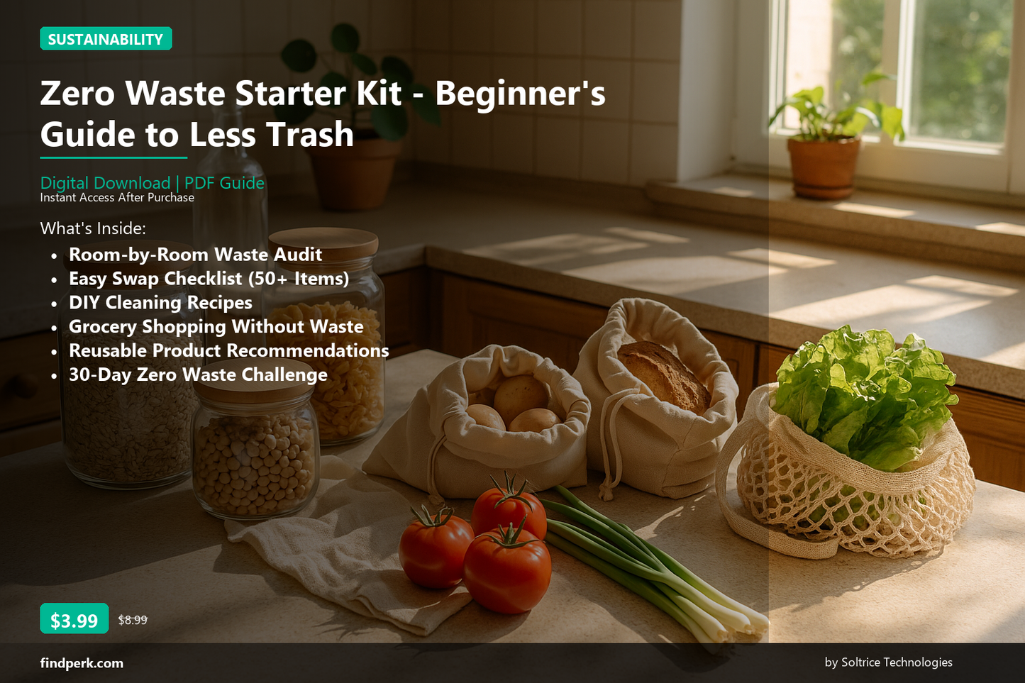 Zero Waste Starter Kit - Beginner's Guide to Less Trash